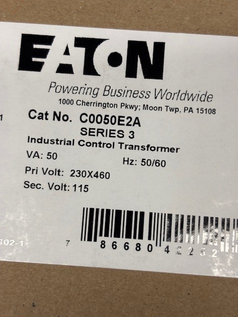 C0050E2A EATON TRANSFORMER