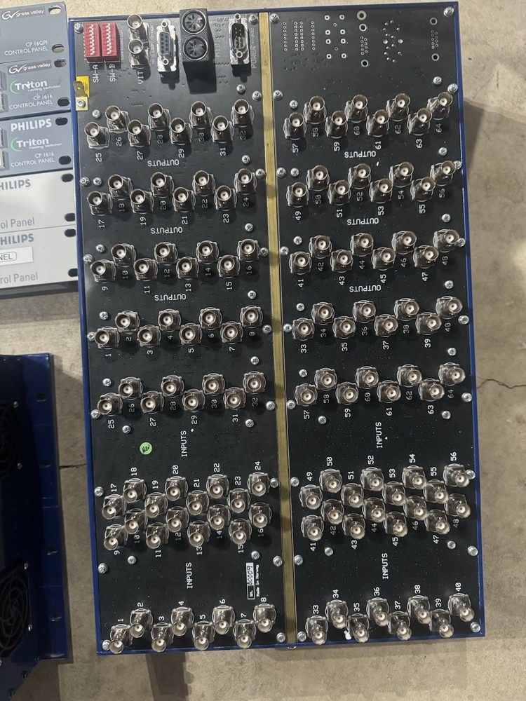 Philips 6464 BDS & BES Triton Analog Video Router & Control Bundle