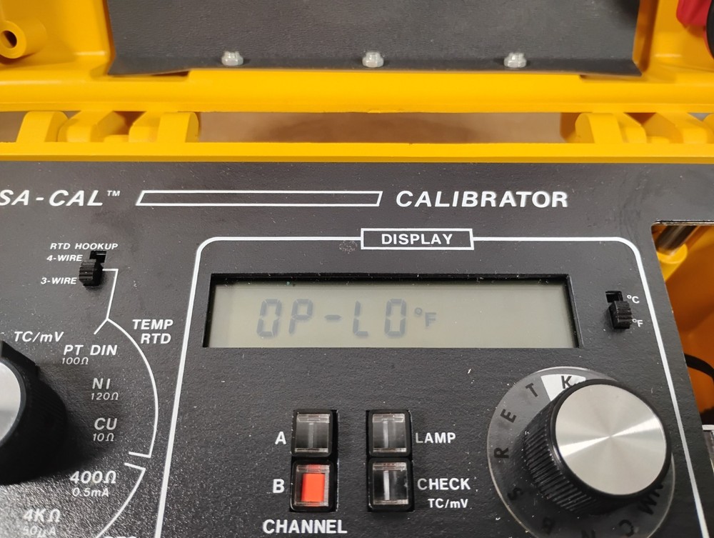 Biddle Versa-Cal Calibrator 720390- UNTESTED SURPLUS / POWERS ON
