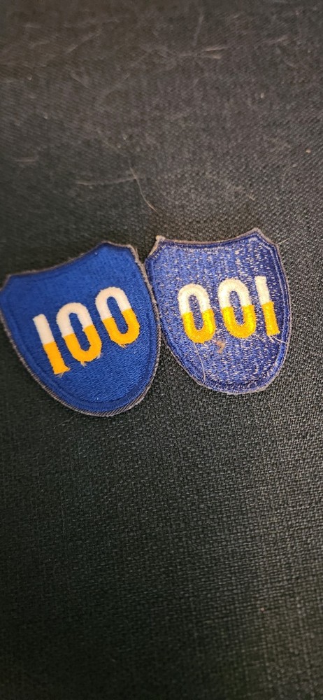 WWII 100th Division Shoulder Patch