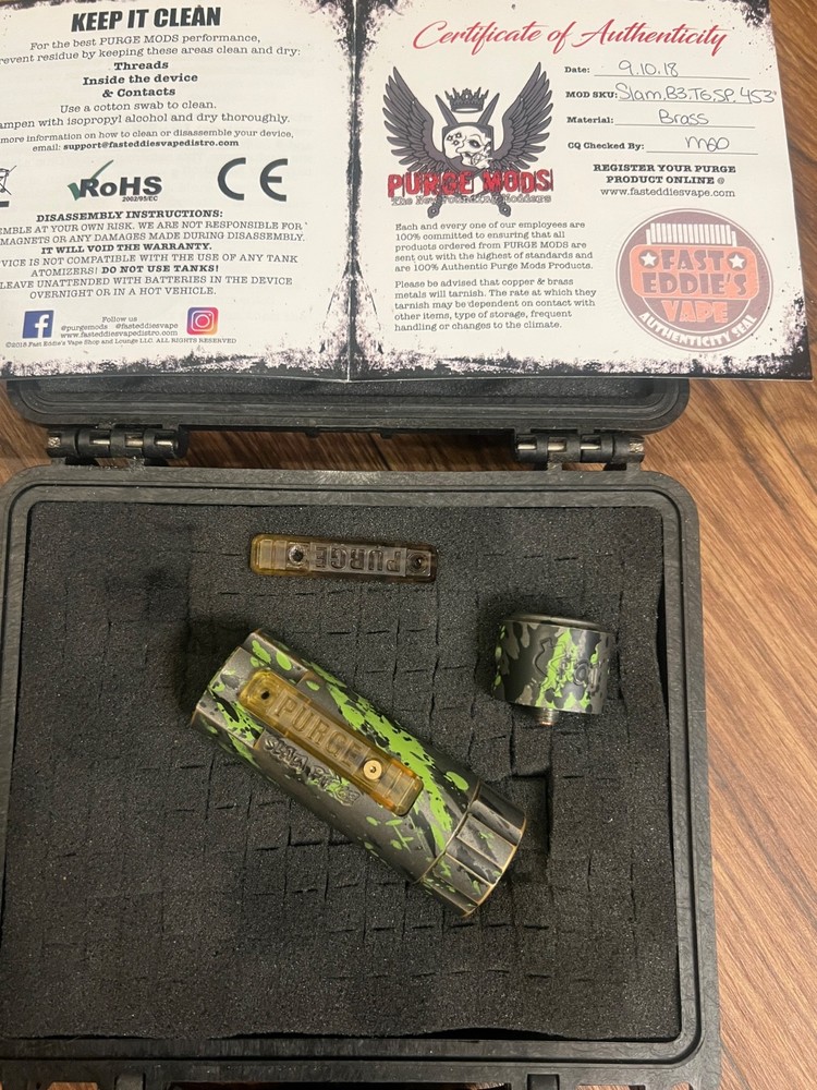 Purge Mech Mod Slam Piece