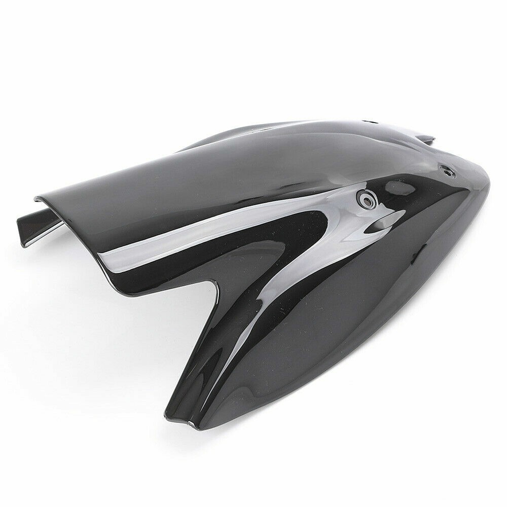 Black Double Bubble Windscreen Windshield ABS For Kawasaki Z1000 2010-2013 2012