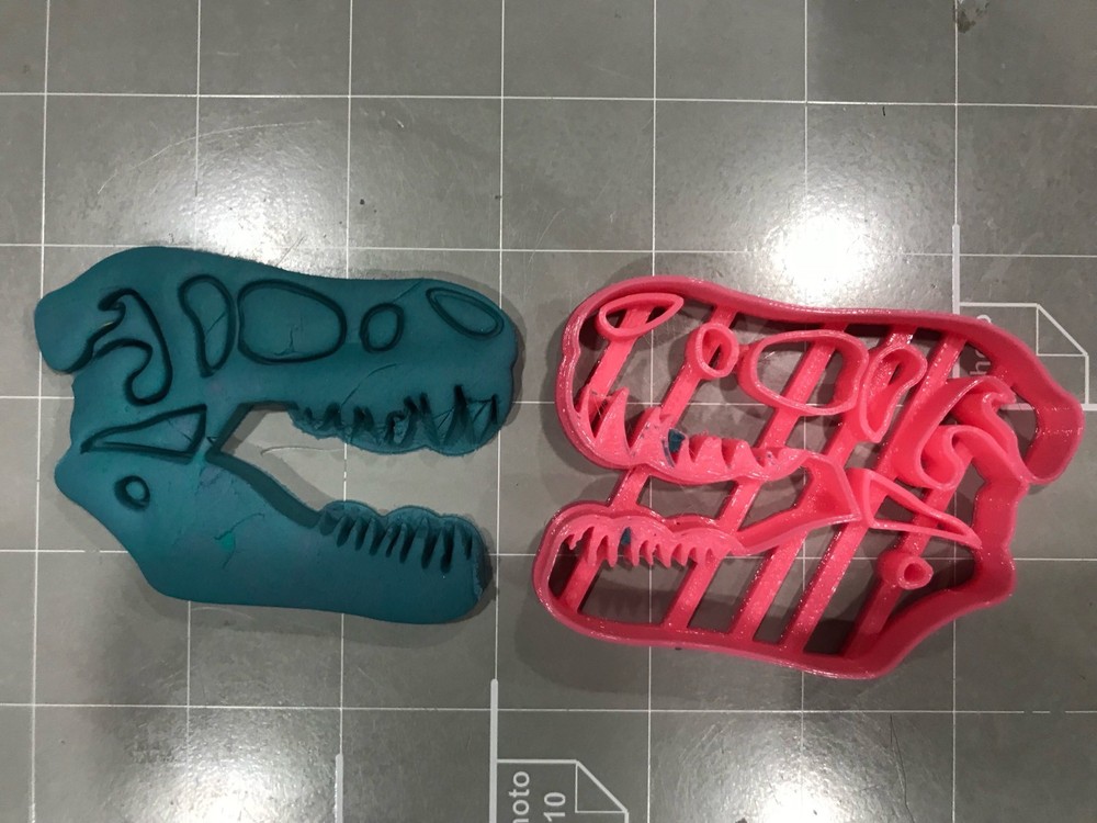 Dinosaur Jaw cookie cutter