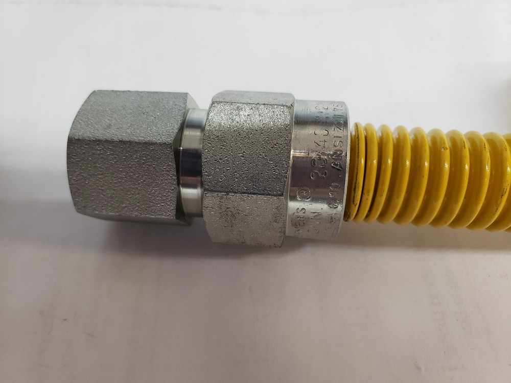 BrassCraft CSSL54-18 3/8"X18" Gas Connector Line 1/2" ID