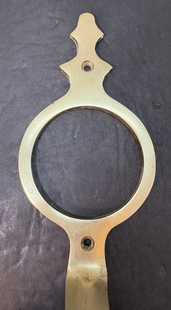 Brass Entry Door Hardware 14” Pull Handle Deadbolt Opening