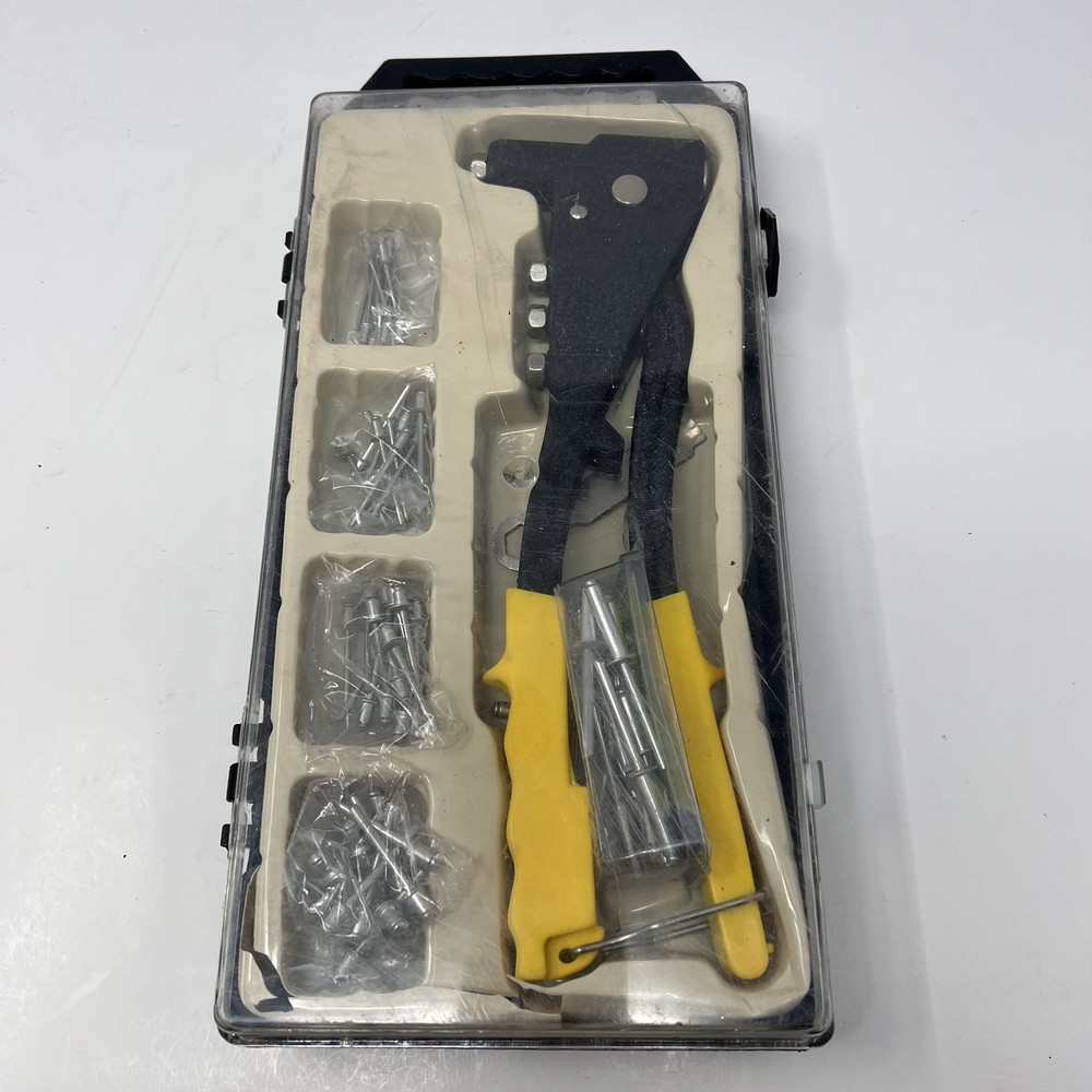 PERFORMANCE TOOL W2017C Hand Riveter Set - Rivet Set with Rivets Works Great