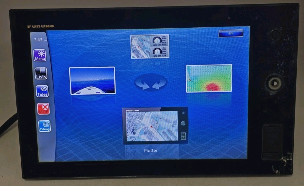 Furuno TZT14 *Cracked Screen* Multi Function Display 14" LCD Operable