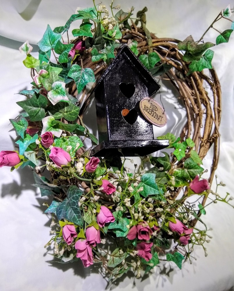 Handmade Wreath "Bed And Breakfast"