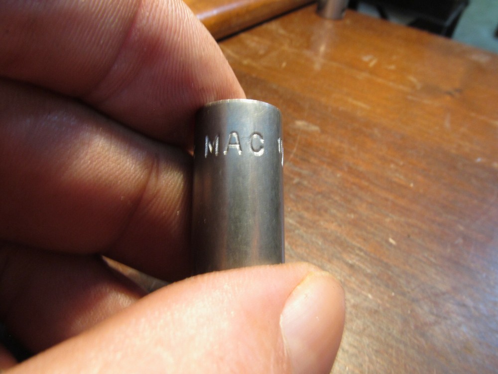 Mac Tools 1/4" Drive Shallow 6 Point Chrome M8 11/32" Socket 6 point