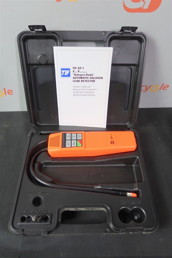 TIF TIFXP-1 Extra Halogen Hawk Portable Automatic Leak Detector Refrigerant