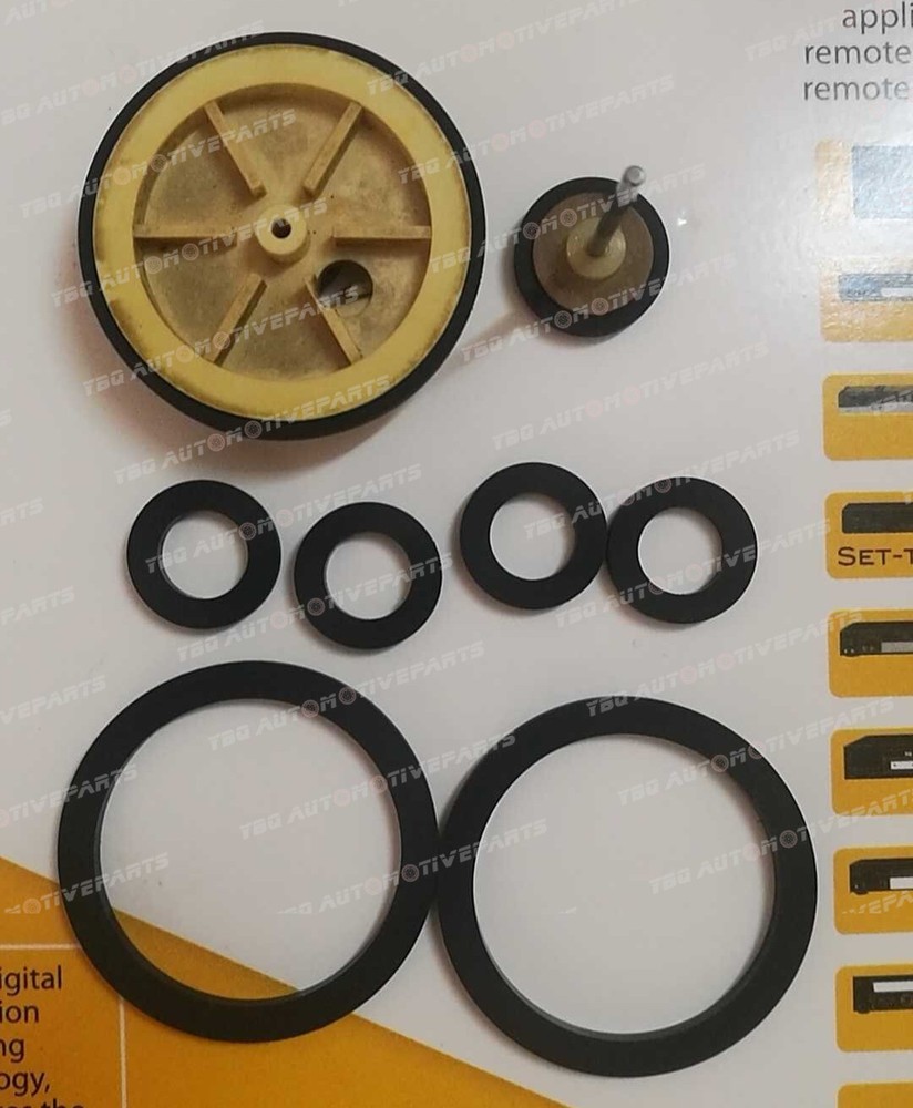 6pcs/set Idle Wheel Belt Loop Idler Rubber Ring for Sharp GF-777 Cassette Deck