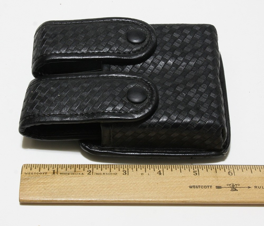 Magazine/Speedloader Pouches & Belt Keeps Black Tooled Leather Assorted Security