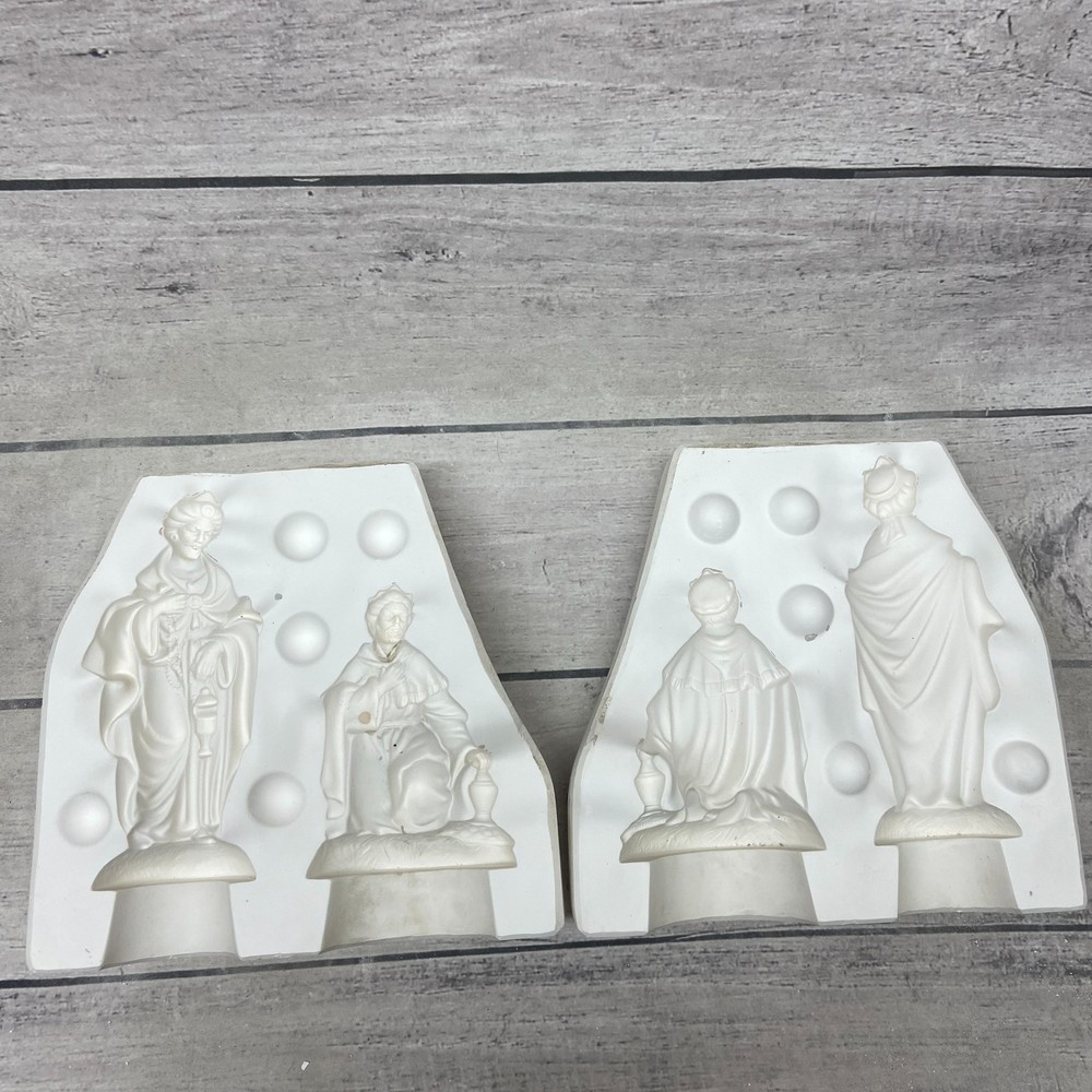 Atlantic Mold Ceramic Casting Mold Atlantic Nativity Figurine #A-43