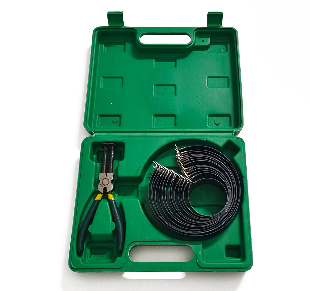 Auto Engine Piston Ring Compressor Installer 1 Pliers 14 Band Tool Kit Universal