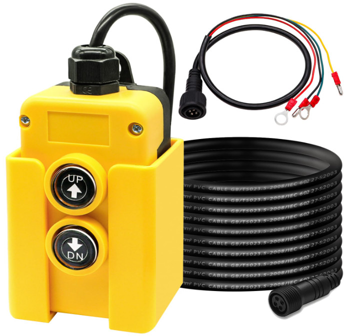 4 Wires Dump Trailer Remote Control Switch 12V DC Dump Trailer Controller,Indust