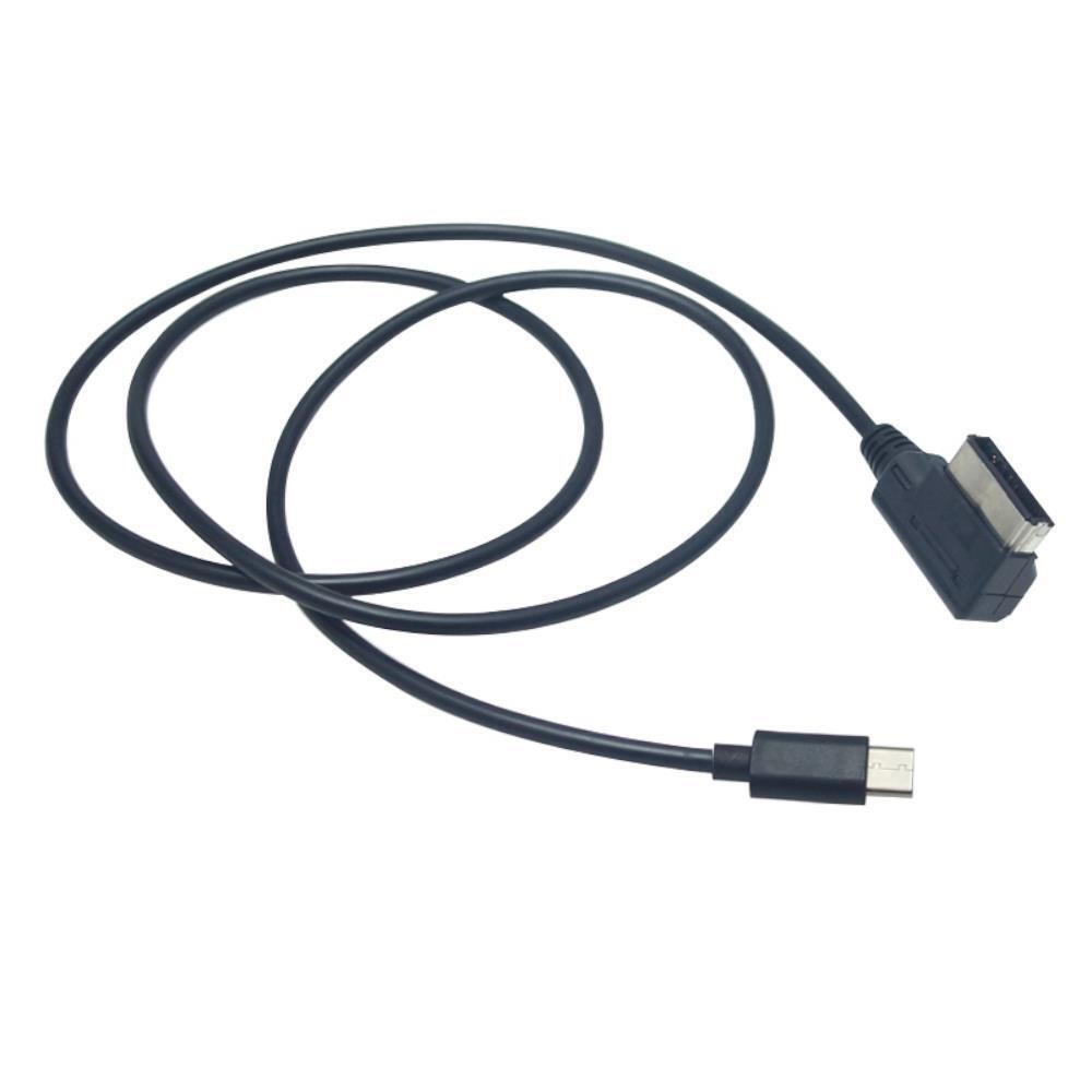 MMI USB-C For VW Golf Mk5 Mk6 Eos Jetta Charging Interface Cable Port Passat
