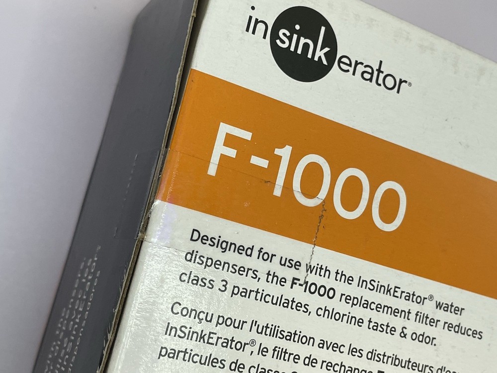 2-Pack InSinkErator F-1000 Replacement Water Filter Cartridge NEW/SEALED