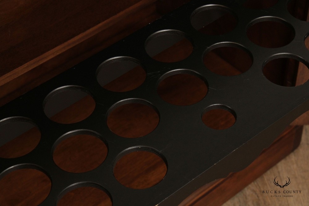 Temple Stuart Vintage Maple Flip-Top Server Bar