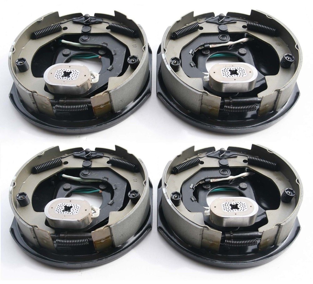 2 Pairs Electric Trailer Brake 10" x 2-1/4" Assembly 3,500 lbs axle 21003 [New]