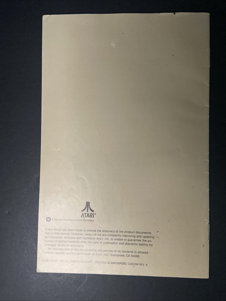 1983 Introduction to the Atari Disk Operating System DOS 3 Manual
