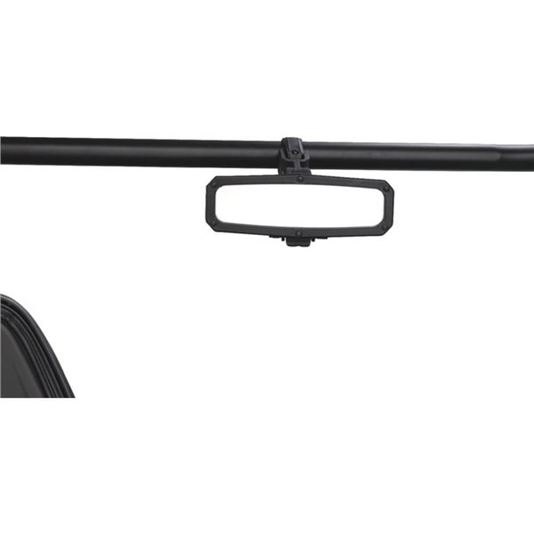Moose Mirror - Rear View w/LED Dome Light - Black - UTV | UTVMIRCTR-LED-1