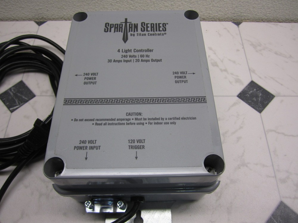 Titan Controls Spartan Series 4 Light Controller 240V -timer control 20671