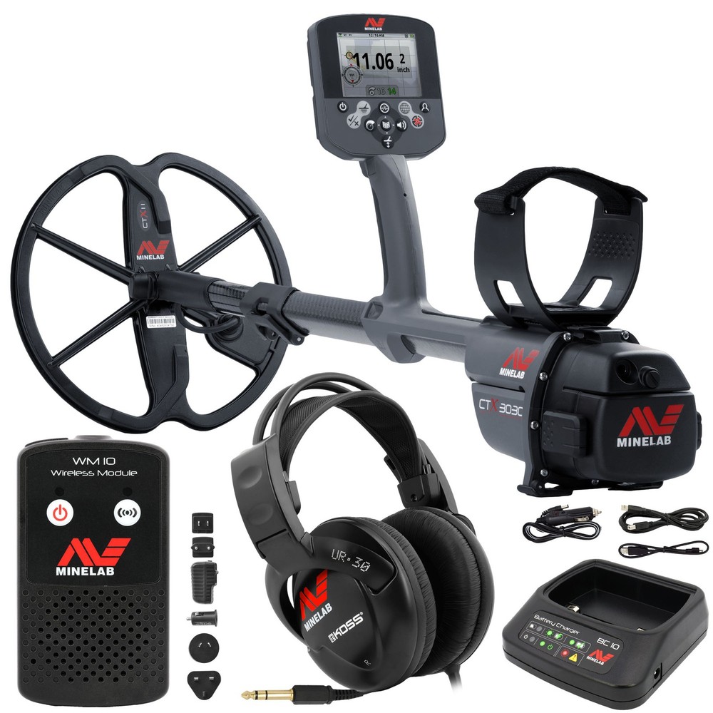 Minelab CTX 3030 Ultimate Waterproof Multi-Frequency Metal Detector