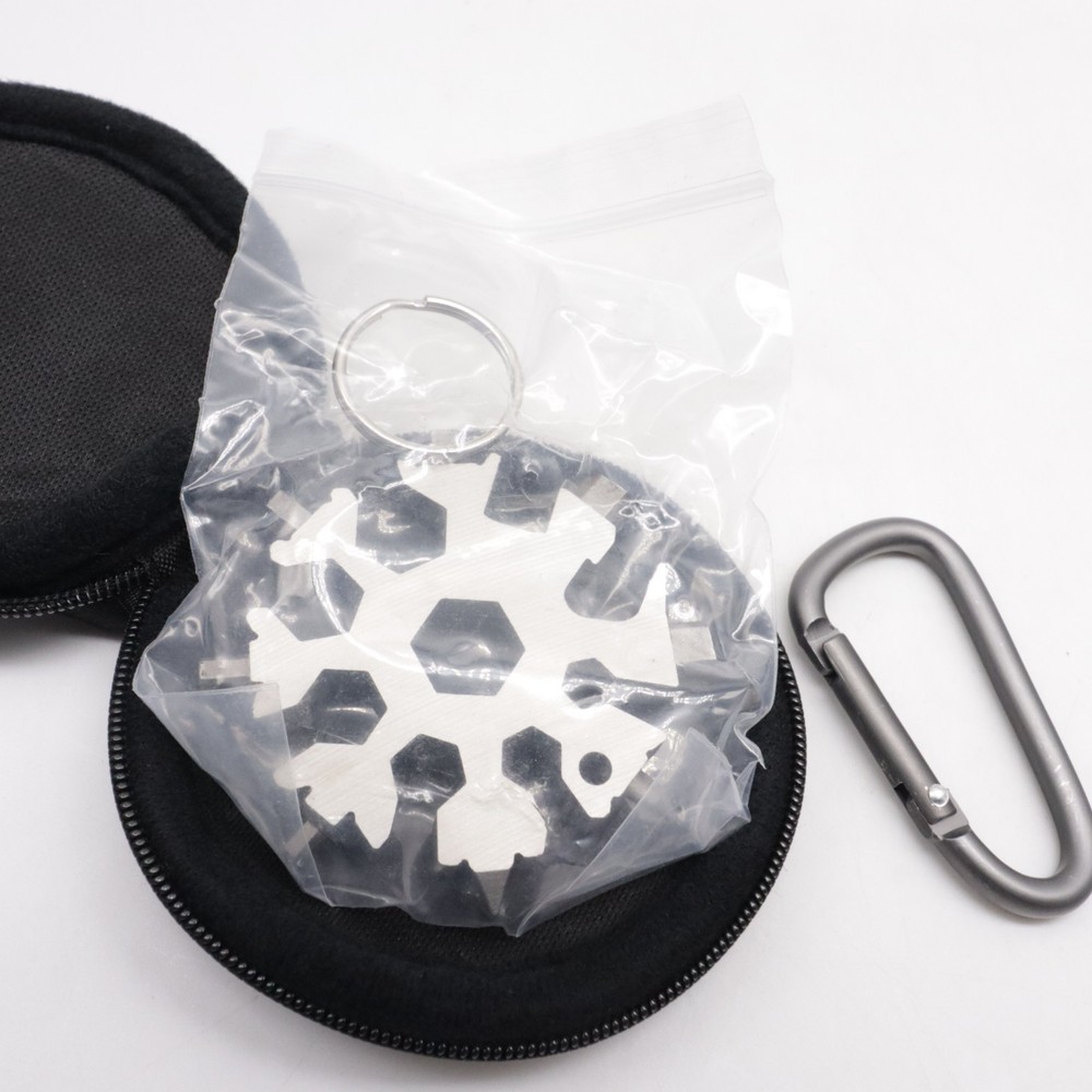 Snowflake Multi Tool Stainless Steel Snowflake Multi Tool With Case