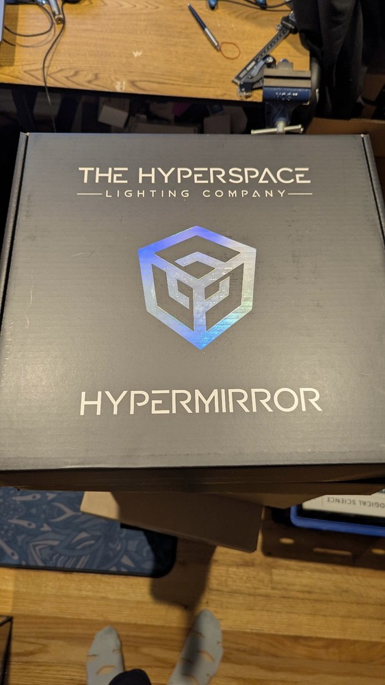 HyperMirror Infinity Mirror - The Hyperspace Lighting Company