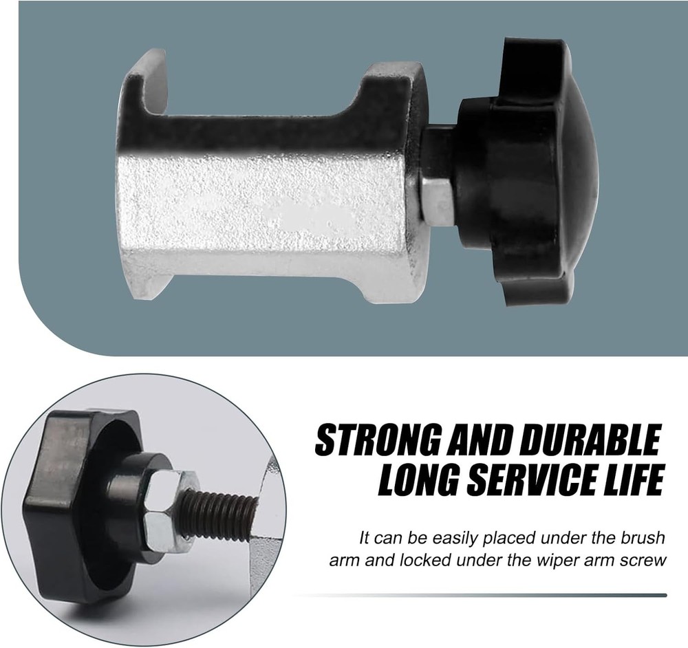 2pcs Car Wiper Arm Puller Windshield Wiper Arm Removal Tools Adjustable Knob