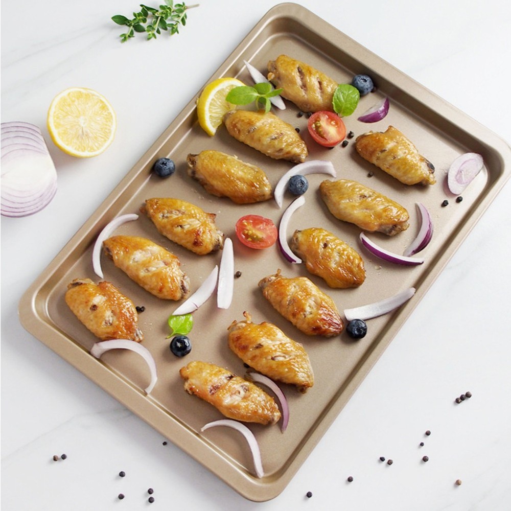 14.5 Inch Carbon Steel Nonstick Rectangular Baking Pan Cake Mold Bakeware