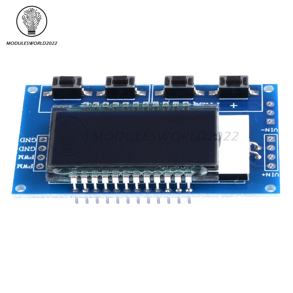 PWM Pulse Frequency Duty Cycle Square Wave Adjustable Module Signal Generator