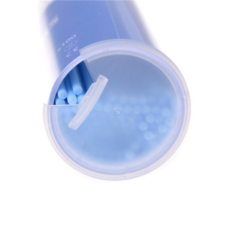 Dental Disposable Microbrush Micro Brush Applicator Tips Regular 2.5mm Bendable