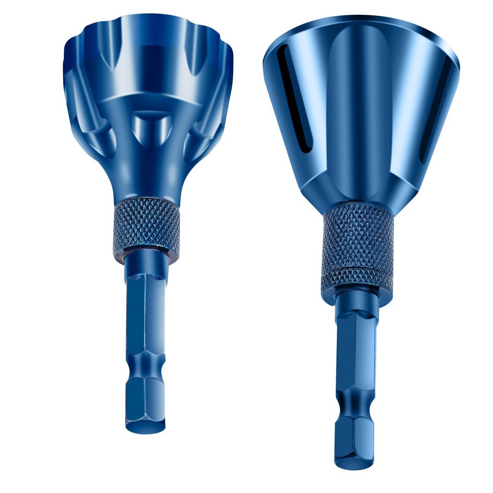 Drill Bit Deburring Chamfer Tool 1/4'' Hex Shank For Thread Repair Remove Burr