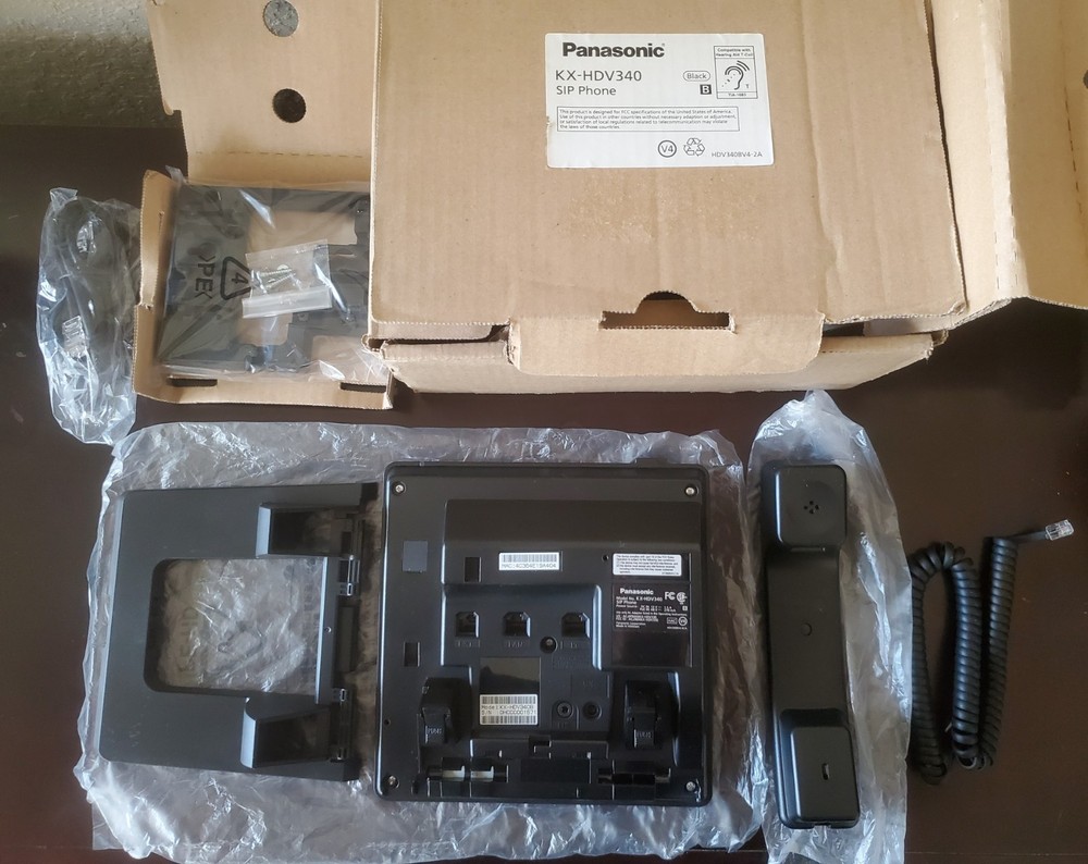 Panasonic KX-HDV340-B Phone *EXCELLENT with BOX*
