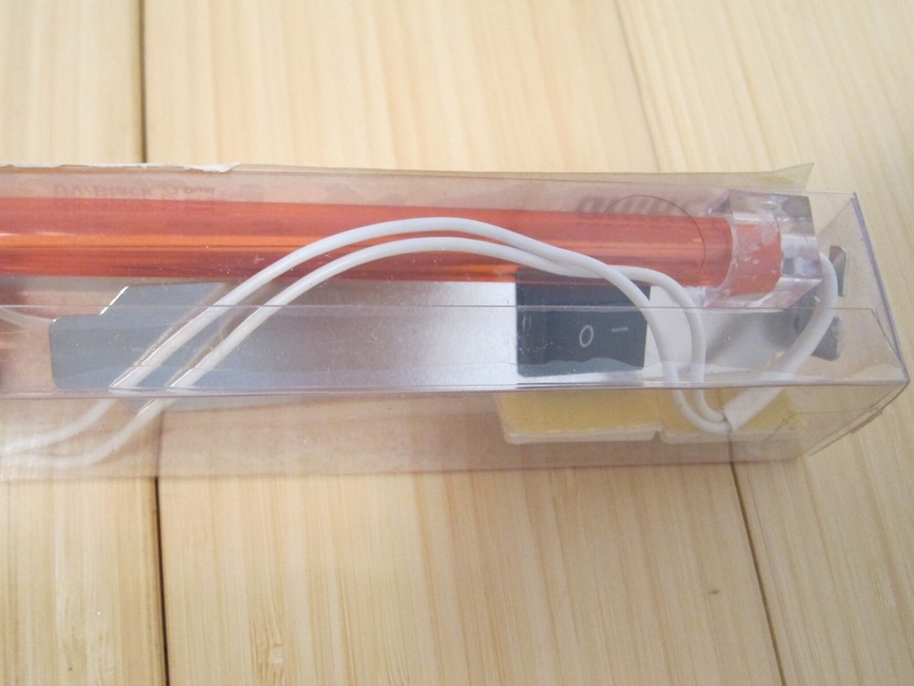 Vintage Unicom Cold Cathode Fluorescent Lamp Light Computer Case - Red