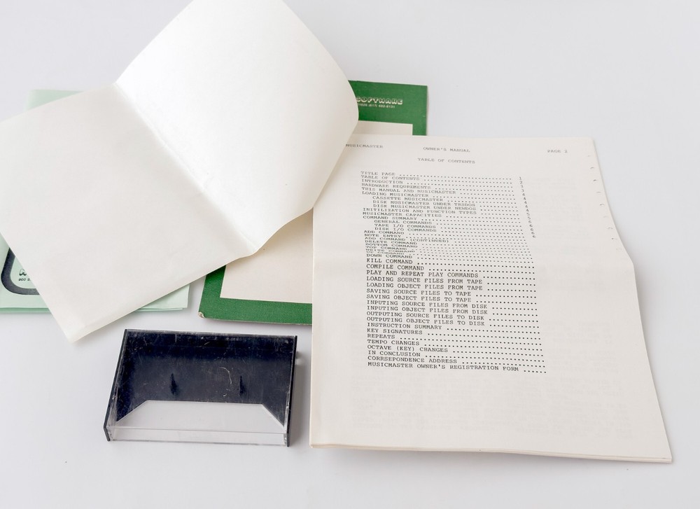 Music Master - Mad Hatter Software - 1979 / TRS-80