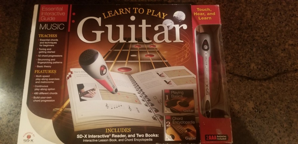 Essential Interactive Guitar Guide Learn to Play SD-X Interactive Reader 