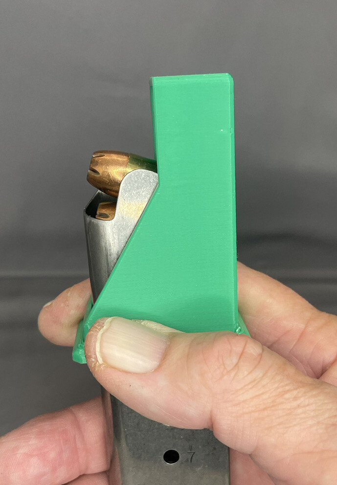 1911 Single Stack .45acp 45 acp .45 Magazine Speed Loader Speedloader -GREEN