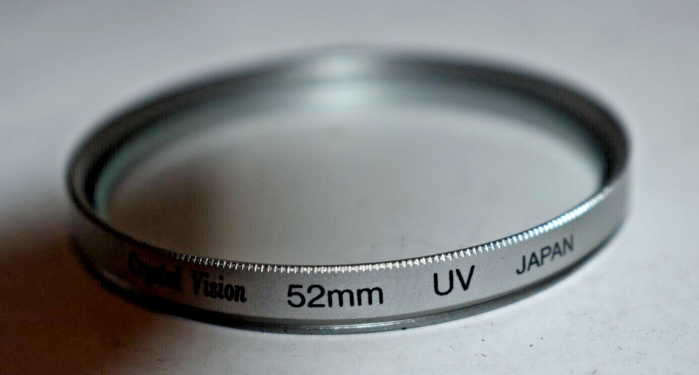 Crystal Vision 52mm Polarizer/FD/UV Filter Set - Never Used