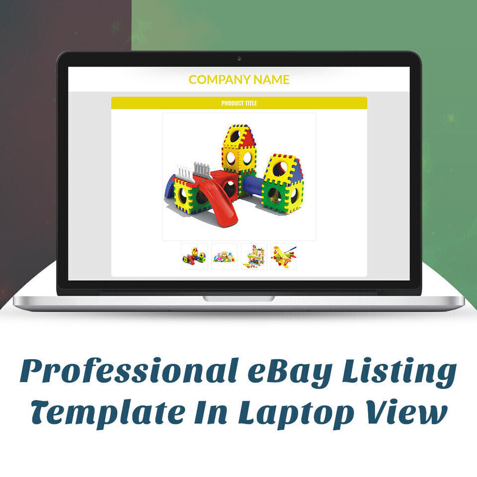 Ebay Listing Template HTML Professional Mobile Responsive Design Universal