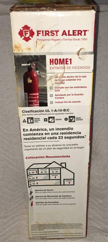 First Alert Home Fire Extinguishers 2 Pack - TOP QUALITY FIRE EXTINGUISHERS NEW