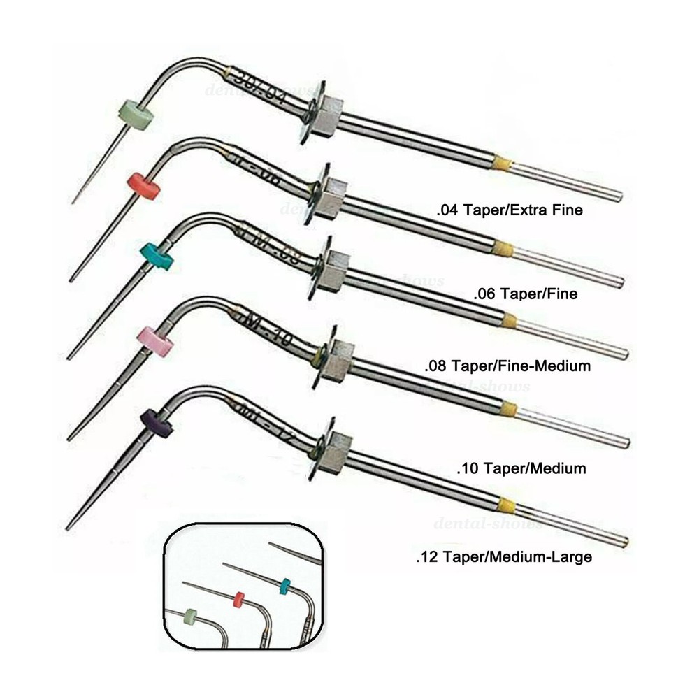 SybronEndo Buchanan System B Heat Pluggers Fill Obturation Elements Tips 5 Sizes