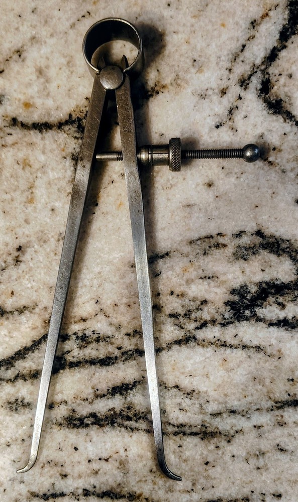 🗽7" ID CALIPER WITH QUICK NUT MACHINIST/ TOOLMAKER