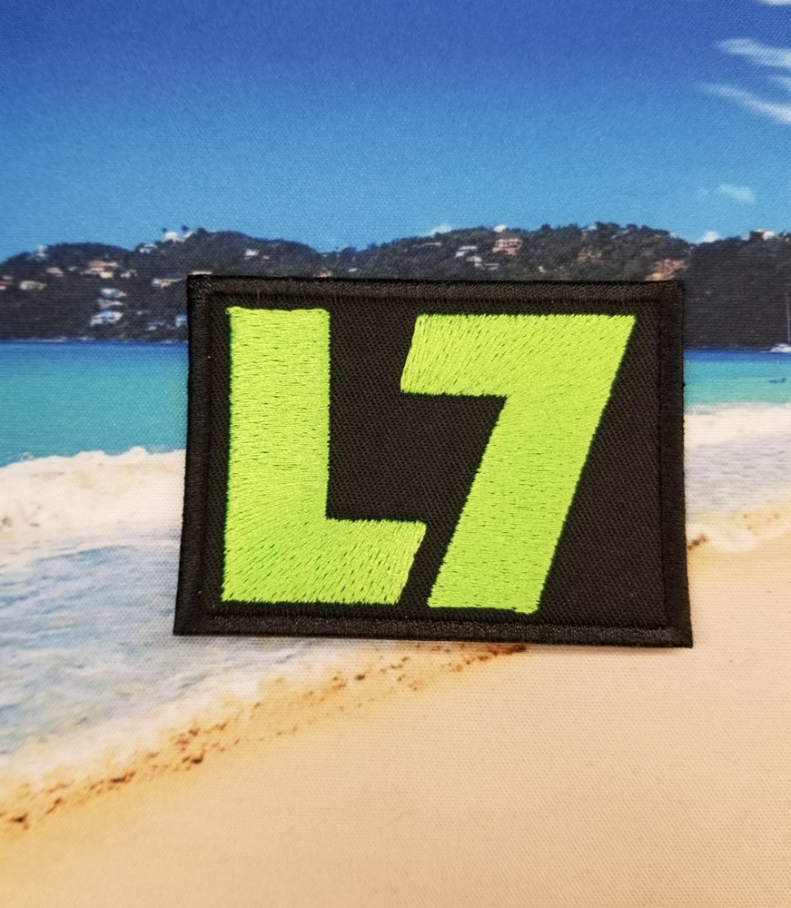 EMBROIDERED L7 ROCK PATCH (Please Read Ad)