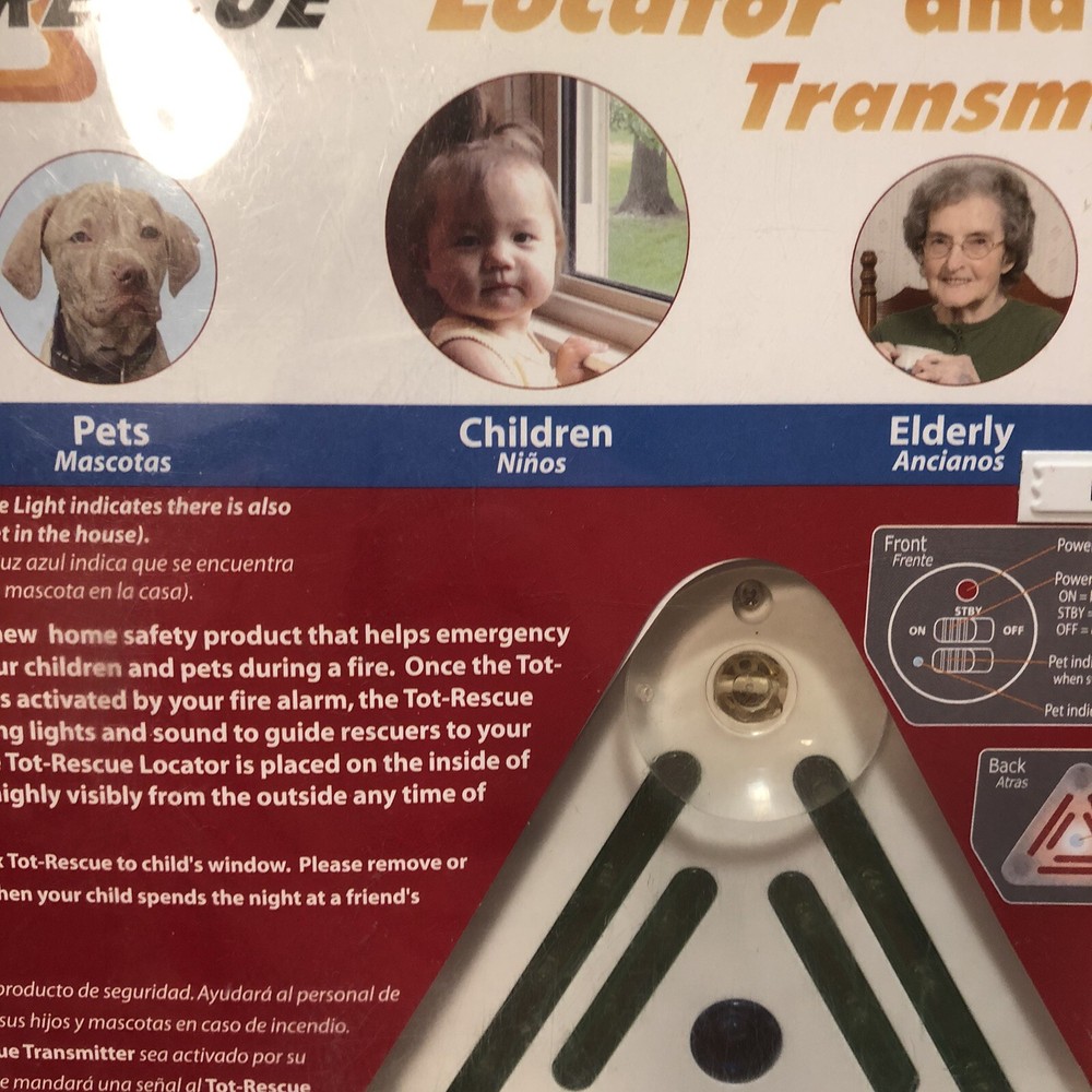 Tot -Rescue Locator and Transmitter Emergency Help Set