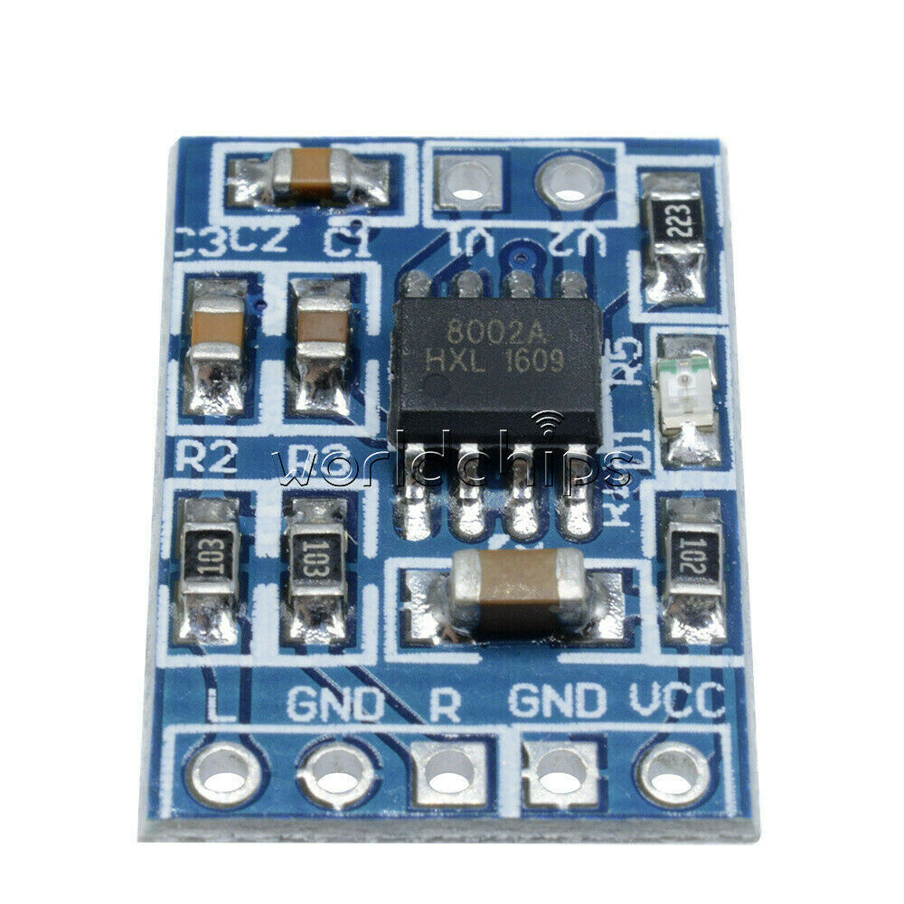 2/5/10PCS Mini HXJ8002 Power Audio Voice Amplifier Board Module Replace PAM8403