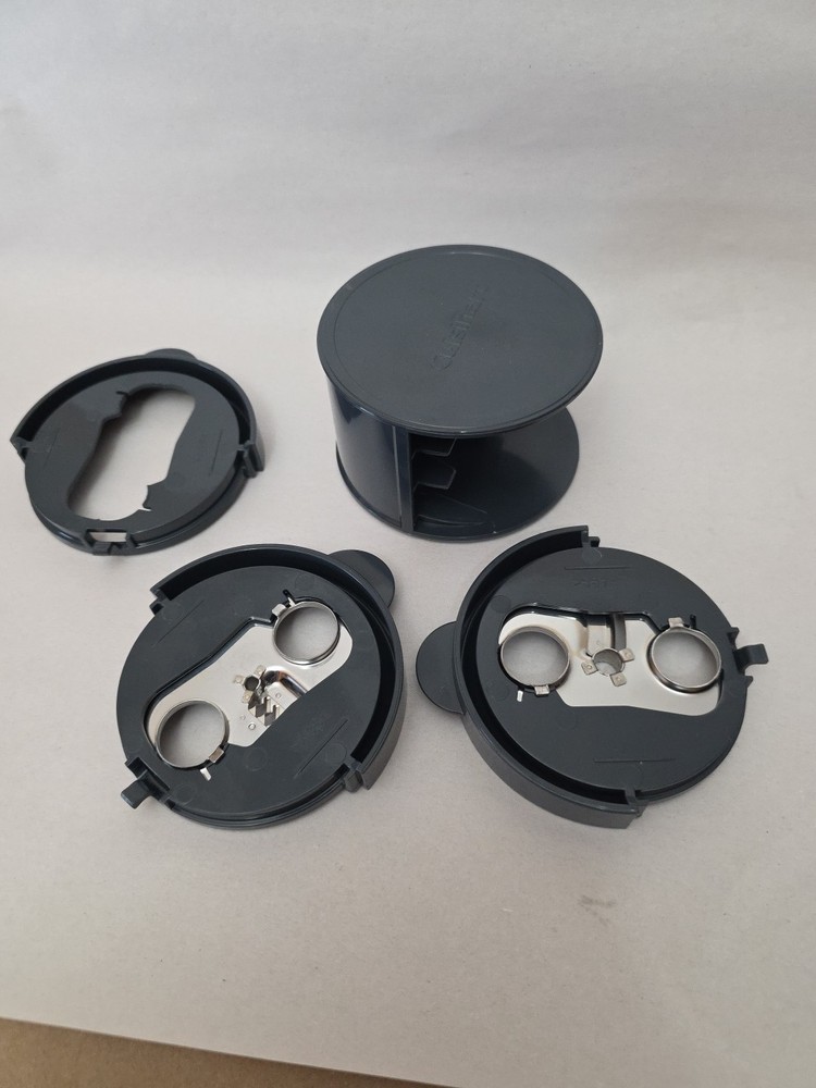 Cuisinart Elemental 13 Cup Food Processor Spiralizer Storage Case with 2 Discs