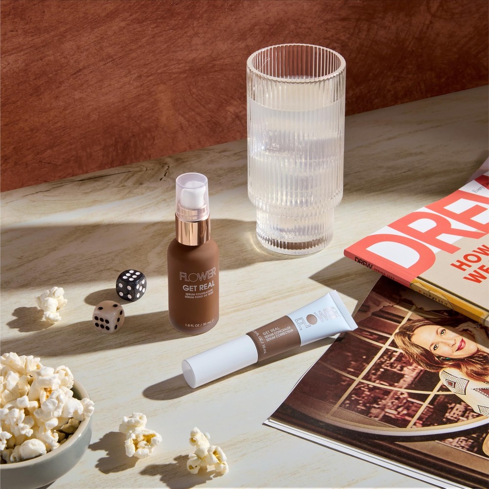 FLOWER Beauty Get Real Serum Concealer - Sand