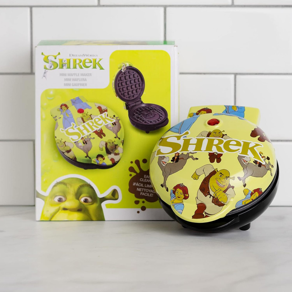 Shrek Mini Waffle Maker - Kitchen Appliance